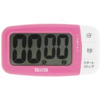 タニタ デジタルタイマー でか見えプラスタイマ フレッシュピンク TD-394-PK | ヤマキシヤフー店