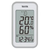 タニタ デジタル温湿度計[熱中症 インフルエンザ 対策] TT-559 グレー | ヤマキシヤフー店
