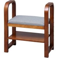 アイリスオーヤマ 玄関椅子 [立ち上がり 靴 脱ぎ 履き 高さ 調節] GC-55 ブラウン 爆買 | ヤマキシヤフー店