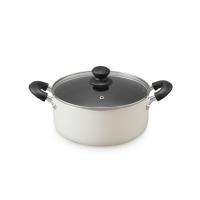 アイリスオーヤマ 【IH対応】ダイヤモンドコート 両手なべ 24cm ホワイト [鍋 両手鍋] DIS-P24 | ヤマキシヤフー店