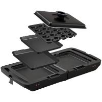 アイリスオーヤマ 両面ホットプレート ブラック [焼肉 たこ焼き 蒸し 煮込み コンパクト収納] DPOL-301-B 爆買 | ヤマキシヤフー店