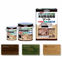 アサヒペン 木材防虫防腐ソート（ブラウン） 【2.5L】 | ヤマキシヤフー店