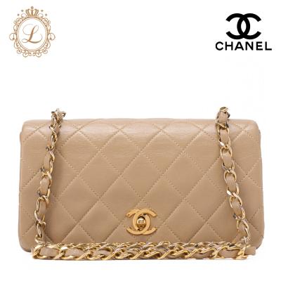 ☆CHANEL☆シャネル マトラッセ ショルダーバッグ ベージュ 大人気 極美品 CHANEL シャネル マトラッセ 25cm Wフラップ チェーンショルダー