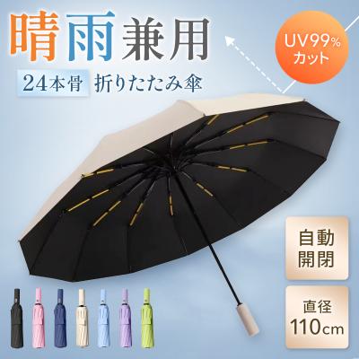 未使用 COKAGE+ 折りたたみ日傘 ミッドナイトブルー 自動開閉 未使用 COKAGE+ 折りたたみ日傘 ミッドナイトブルー 自動開閉