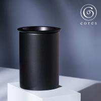 特典付 cores コレス PORCELAIN CANISTER キャニスター コーヒー豆200g C820BK 保存容器 ストッカー 美濃焼 磁器 クラフト感 インテリア 雑貨 | くらしのもり Yahoo!ショッピング店