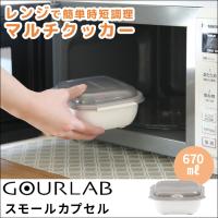 Iwatani グルラボ スモールカプセル (単品) イワタニ 電子レンジ レンジ調理 レンジ 調理 料理 クッカー スチーマー 時短 | くらしのもり Yahoo!ショッピング店