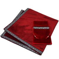 海外製ロココ調ベルベット✖️タッセルタロット用テーブルクロス 現物限り⭐︎B品】海外製ロココ調ベルベット✖️タッセルタロット用