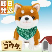 【ポイント10倍・1000円OFFクーポン】 こんにちワン！ しばいぬコウタ バンダナ付セット おしゃべり ぬいぐるみ 介護 会話ロボット ペット 動物 ペットロボ | やさしさONLINE