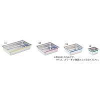 DO-EN18-8カラーラインGNパン 1/4 150mm ピンク | 厨房用品 安吉