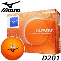MIZUNO [ミズノ] 2020 D201 ゴルフボール オレンジ (1ダース：12球) 5NJBD22040 | ヤトゴルフ Yahoo!ショッピング店