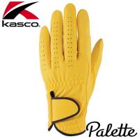 Kasco [キャスコ] Palette [パレット] メンズ ゴルフ グローブ SF-2014 【左手用】 イエロー | ヤトゴルフ Yahoo!ショッピング店