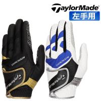 テーラーメイド インタークロス 6.0 グローブ 左手用 メンズ UN146 ホワイト×ブルー ブラック ゴルフ 手袋 2024年モデル TaylorMade | ヤトゴルフ Yahoo!ショッピング店
