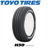 【5/15はクーポンで3％OFF】215/65R16C 109/107R TOYO H30 トーヨー タイヤ エイチサンジュウ 片側ホワイトレター 1本 | 矢東タイヤ2号店