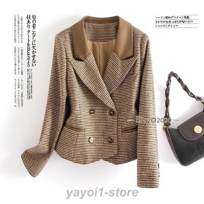 千鳥格子 ジャケット（サイズ（S/M/L）：3L（XXL））のおすすめ人気