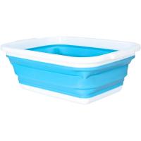 コジット 薄く畳める洗い桶 8.5リットル ブルー 洗い桶 | yayoigen