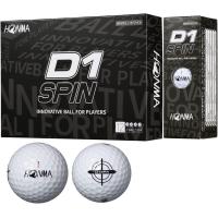 本間ゴルフ HONMA ボール D1 SPIN 1ダース(12個入り) ホワイト | yayoigen
