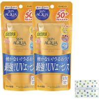 スキンアクア スーパーモイスチャーエッセンスゴールド 80g×2個セット(高密着 ウォータープルーフ 光耐久) 2.エッセンス | yayoigen