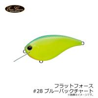 エバーグリーン　フラットフォース #28 ブルーバックチャート　/バスルアー シャロー フラットサイド クランク 清水盛三 | 釣具のFTO ヤフー店