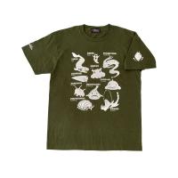 がまかつ　GM3678 Tシャツ(深海生物) L フォレスト | 釣具のFTO ヤフー店
