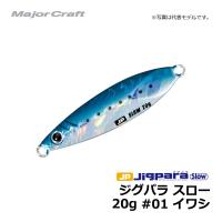 メジャークラフト　ジグパラ・スローキャスティングモデル　20g　イワシ | 釣具のFTO ヤフー店
