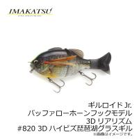 イマカツ　ギルロイドJr　バッファローホーンフックモデル　3Dリアリズム　#820 3Dハイビズ琵琶湖グラスギル | 釣具のFTO ヤフー店