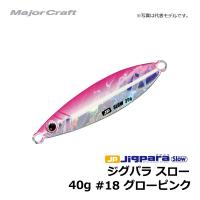 メジャークラフト　ジグパラ・スローキャスティングモデル　40g　グローピンク | 釣具のFTO