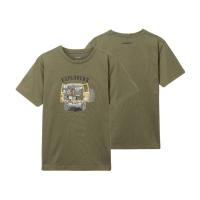 シマノ　SH-005W グラフィック 速乾 Tシャツ M カーキ【在庫限り特価】 | 釣具のFTO