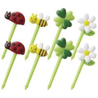 ピック 8本入 おかずピック 花 鳥 お弁当ピック お弁当用 ピックス デコ弁 3229 お弁当グッズのカラフルボックス 通販 Yahoo ショッピング