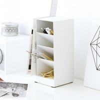 山崎実業 ペン立て tower タワー ペンスタンド ホワイト 3319 ｜ 文具収納 ペンホルダー 卓上収納 | びーんず生活雑貨デポ