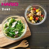hario ハリオ 耐熱ガラス製ボウル2個セット 【 耐熱ガラス 耐熱ボウル 耐熱容器 ボウル ガラス セット 】 LF557B07b000[hario] 爆買 | すまいのコンビニ