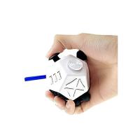 12面 フィジェットキューブ 《ホワイト》 Fidget Cube フィジェットトイ ストレス解消キューブ 無限キューブ(定形外郵便、代引不可、送料別商品) | LE-Ciel