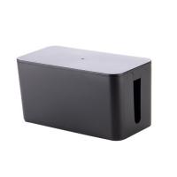 ケーブル収納 ケーブルボックス 《Sサイズ》 《ブラック》 コード収納 タップボックス タップ収納(送料別商品) | LE-Ciel