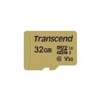 《新品アクセサリー》 Transcend (トランセンド) microSDHCカード 32GB V30 UHS-I U3 (MLC) TS32GUSD500S ［SD変換アダプタ付属］ | カメラ専門店マップカメラYahoo!店