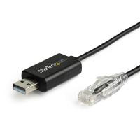 StarTech スターテック Ciscoコンソールロールオーバーケーブル/USB-A - RJ45 (M-M)/1.8m | ソフトバンクセレクション