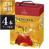 ヴィニャ アルバリ サングリア 3L 3000ml x 4本 送料無料 本州のみ ケース販売 スペイン 赤ワイン | ハードリカー ヤフー店