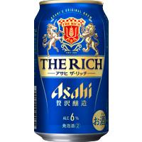 アサヒ ザ リッチ 缶 350ml x 24本 ケース販売 送料無料 本州のみ アサヒビール 日本 リキュール 1R3Z3 | ハードリカー ヤフー店