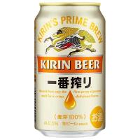 キリン 一番搾り生ビール 缶 350ml x 24本 ケース販売 キリン ビール 国産 ALC5% | ハードリカー ヤフー店