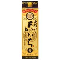 本格焼酎 琥珀のよかいち 麦 25度 紙パック 1.8L 1800ml x 6本 ケース販売 宝酒造 日本 宮崎県 | ハードリカー ヤフー店