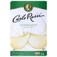 カルロ ロッシ ホワイト BIB 3L 3000ml × 4本 ケース販売 サントリー アメリカ カリフォルニア 中辛口 白ワイン | ハードリカー ヤフー店
