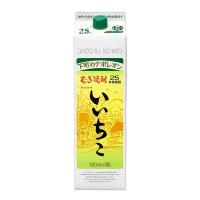いいちこ 麦 25度 パック 1.8L 1800ml x 12本 2ケース販売 送料無料 本州のみ  三和酒類 麦焼酎 日本 大分 | ハードリカー ヤフー店