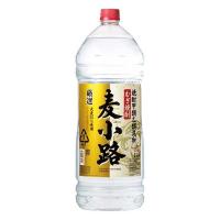 むぎ焼酎 厳選 麦小路 25度 ペット 4L 4000ml x 4本 ケース販売 宝酒造 日本 千葉県 | ハードリカー ヤフー店