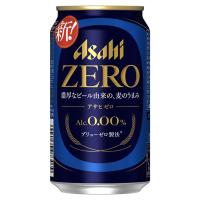 アサヒ ゼロ ノンアルコール [缶] 350ml x 24本[ケース販売][アサヒビール ノンアルコール（ビールテイスト飲料） 日本] | ハードリカー ヤフー店