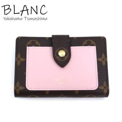 ★超極SSS美品★ヴィトン モノグラム ポルトフォイユ ジュリエット フーシャ ☆超極SSS美品☆ヴィトン モノグラム ポルトフォイユ