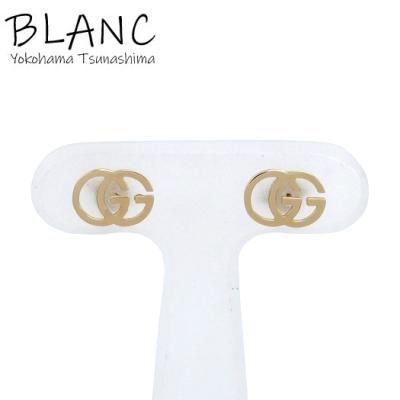 グッチ GUCCI GGロゴ K18WGピアス スタッズピアス ホワイトゴールド グッチ GUCCI GGスタッズピアス/K18WG(ホワイトゴールド