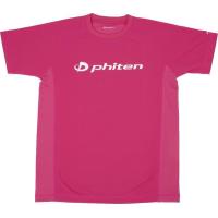 ファイルドライフ ボディケア RAKUシャツSPORTS 半袖 ロゴ入り Tシャツ ピンク×ロゴ白 O 21 Tシャツ(jg358006) | リバーアップ