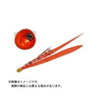 ジャッカル 鉛式 ビンビン玉スライド 100g (カラー:F181 レッドオレンジ/オレンジゴールドT+) | つり具のヨコオYahoo!店