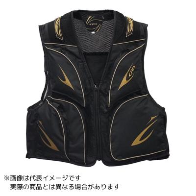 エクセルFP-5181鮎ベストブラック×#ゴールド#M【大型商品120