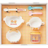 ミキハウス テーブルウェアセット 送料無料 のし無料 ミキハウス はじめての離乳食 食器セット 出産祝い プレゼント 内祝い・贈り物に 女性に喜ばれるギフト | ちょっと寄り道したいギフト雑貨