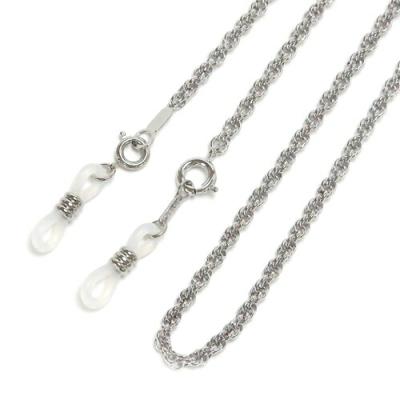 メガネチェーン（アクセサリー素材：シルバー）｜メガネ、老眼鏡