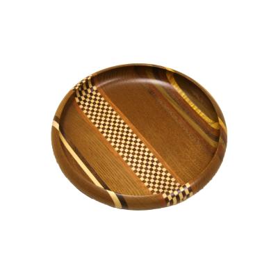 箱根寄木細工 - 寄木細工 丸盆｜Yahoo!ショッピング